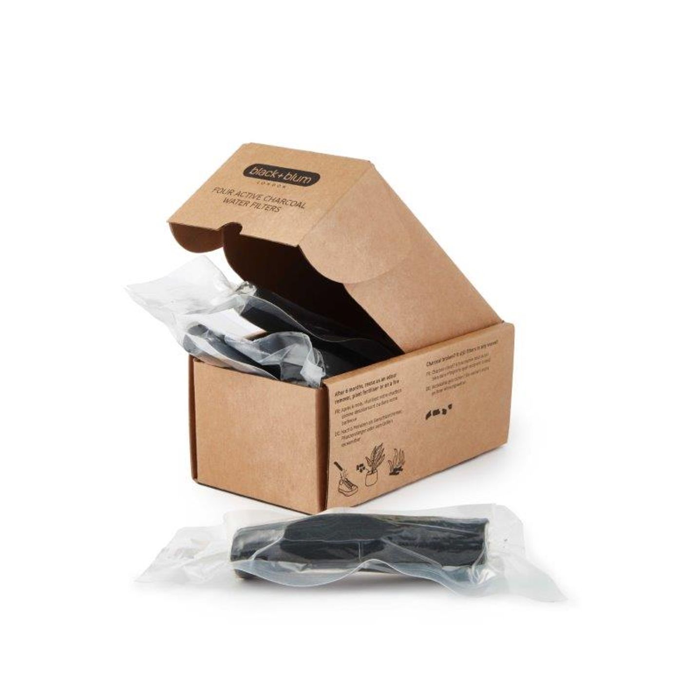 Filtre de charbon actif x 4